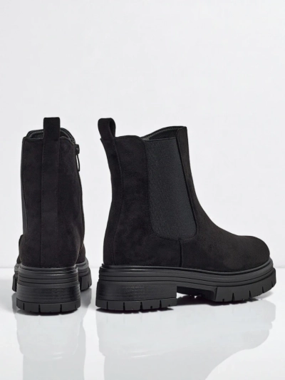 Bottines Chelsea pour femmes en éco-daim Lunvor