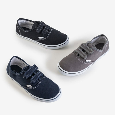 Baskets garçon Almir gris foncé - Footwear