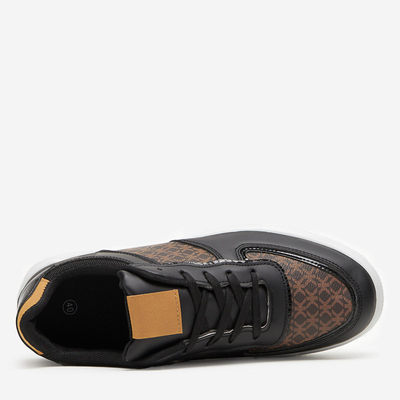 Chaussures de sport pour femmes noires avec imprimé Glou - Footwear