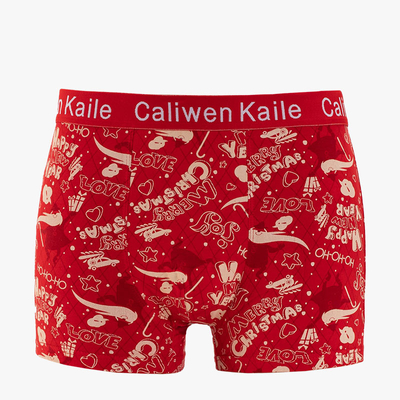 Boxer de Noël Rouge Homme - Sous-Vêtements