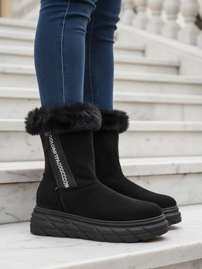 Royalfashion Bottes de neige pour femmes Zebio