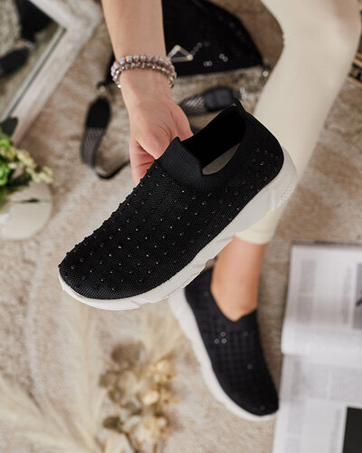 Royalfashion Chaussures de sport en tissu pour femmes Fanerna