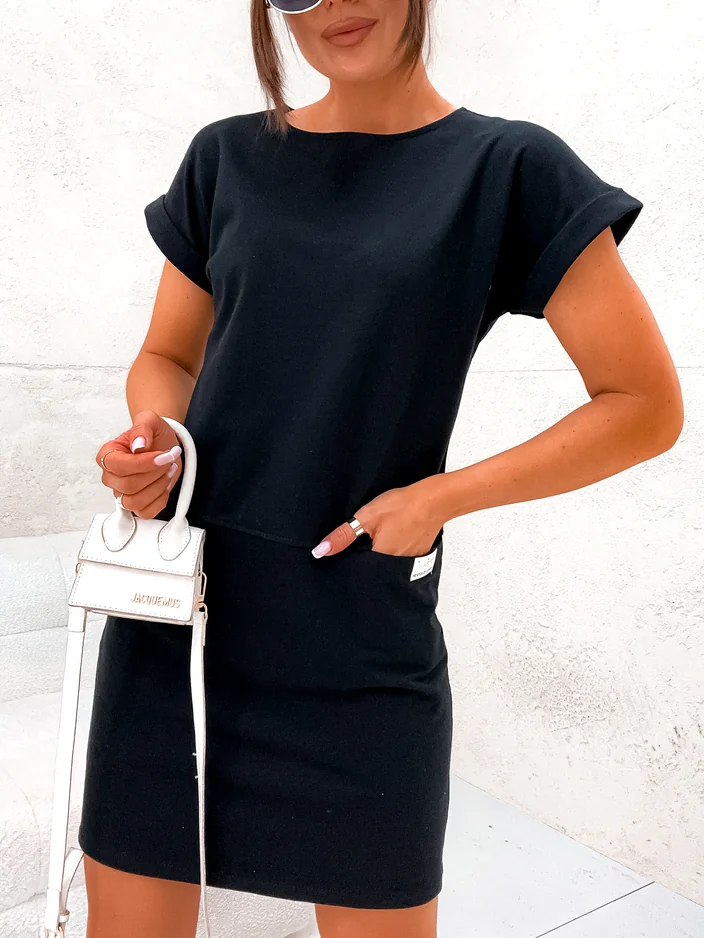 Robe en tissu en coton pour femmes Royalfashion