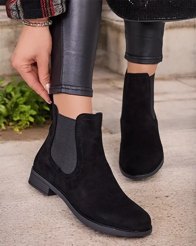 Royalfashion Bottes Ataras a'la sztyblettes eco-suede pour femme