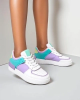 blanc || Multicolore || violet