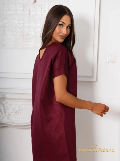 Robe courte simple pour femmes Lady Time