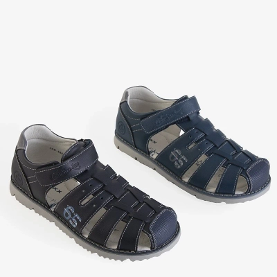 OUTLET Sandales garçon bleues Sopoti - Footwear