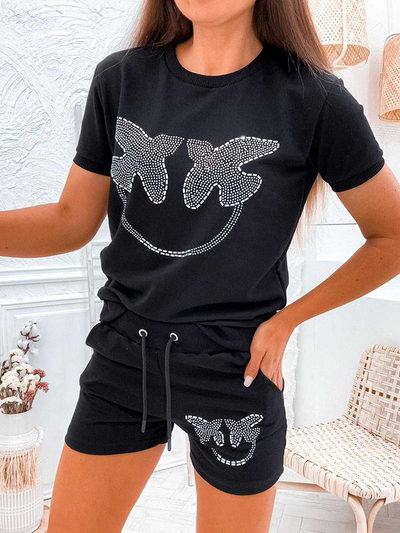 Royalfashion Ensemble sweat-shirt pour femme