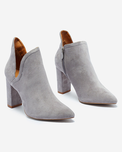 Bottes grises avec coupe Alania - Footwear