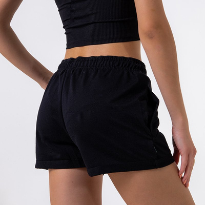 Short de sport noir pour femme - Vêtements