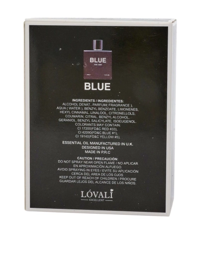 Eau de parfum inspirée pour hommes Blue For Man