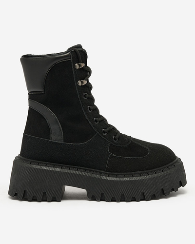 Royalfashion Bottes à lacets Macnev pour femmes