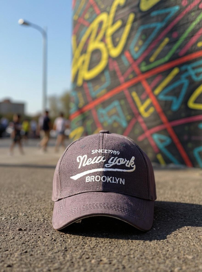 Casquette Royalfashion avec visière New York Brooklyn Unisexe
