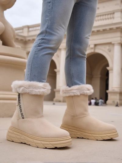 Royalfashion Bottes de neige pour femmes Zebio