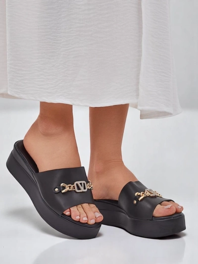 Sandales compensées pour femmes Royalfashion Dalimma