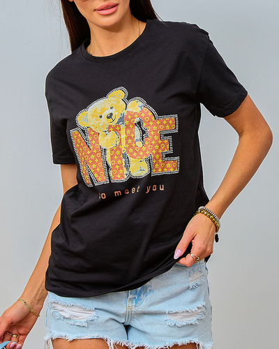 Royalfashion T-shirt imprimé pour femme