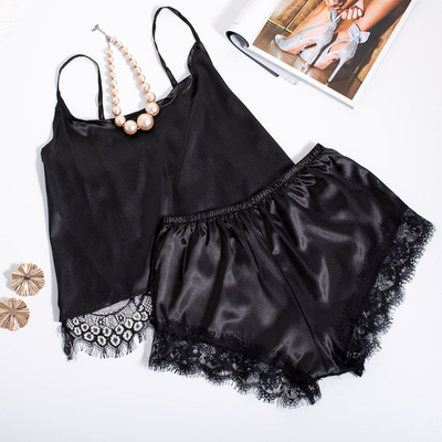 Pyjama 2 pièces noir - Vêtements