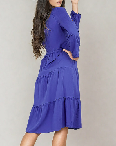 Royalfashion Robe midi pour femme