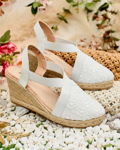 Royalfashion Espadrilles Oleqa à talon pour femme