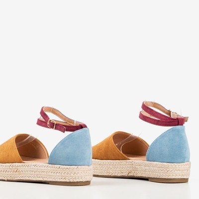 Sandales femme multicolores a&#39;la espadrilles Truly Yours - Chaussures 1
