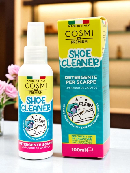 Préparation pour le nettoyage des chaussures