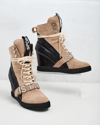 Royalfashion bottines Ronii à talons pour femmes
