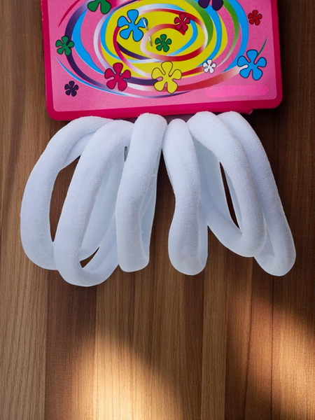 Royalfashion Lot de 6 élastiques à cheveux colorés Colora