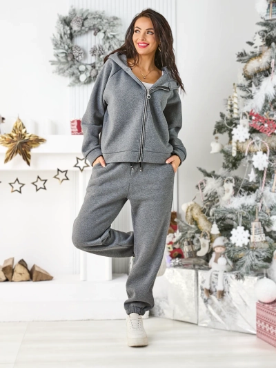 Royalfashion Ensemble de survêtement en coton pour femmes