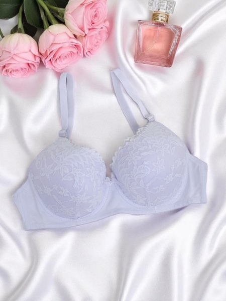 Royalfashion Soutien-gorge rembourré femme avec dentelle Elegance Lace