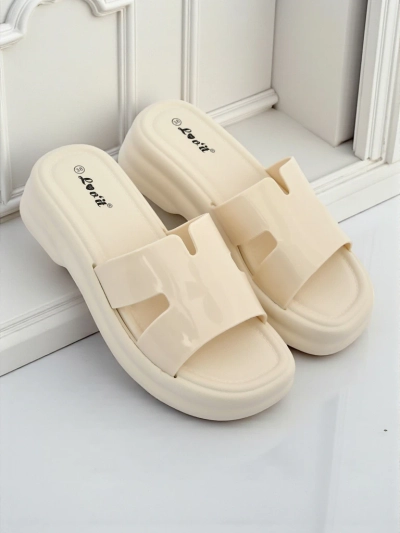 Royalfashion Sandales pour femmes à semelle épaisse Nova Gloss