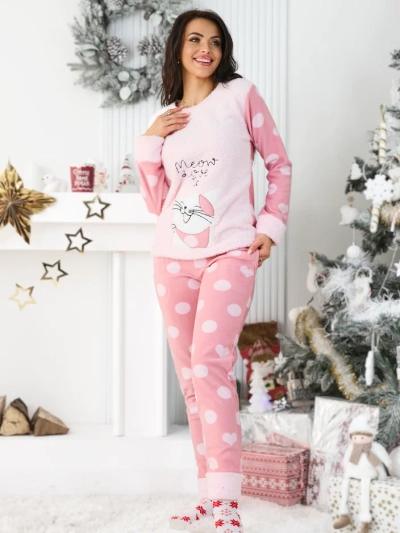 Pyjamas Royalfashion pour femmes avec un chaton