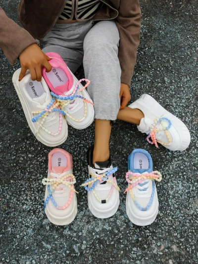 Royalfashion Sneakers à plateforme pour femmes Venusoe