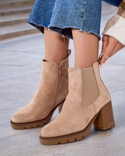 Royalfashion Bottes à talon aiguille Timoxo pour femme