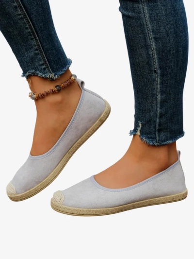 Espadrilles écologiques en suédine Royalfashion pour femmes Aroles