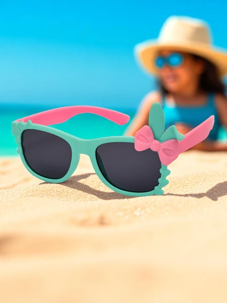 Royalfashion Lunettes de soleil pour enfants avec décorations Bunny Shine