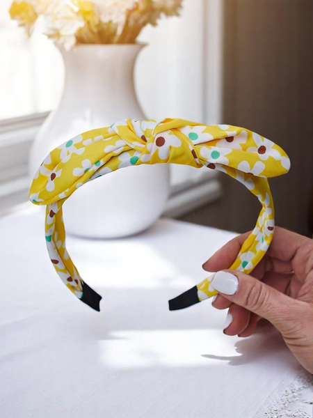 Royalfashion Bandeau avec nœud et motif floral Florinka