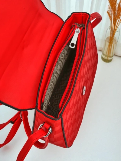 Royalfashion Petit sac à main pour femme en cuir écologique Emily Grace