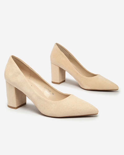 Royalfashion Escarpins Apessta en suédine écologique pour femme