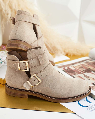 Royalfashion Bottes à découpes Geronsa pour femme