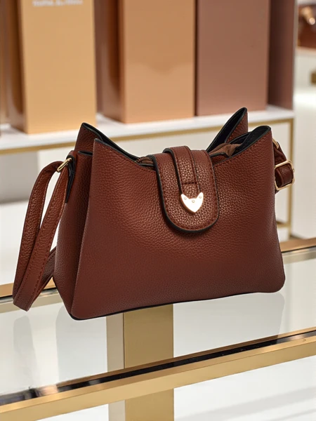 Petit sac à main pour femme en cuir écologique Narias