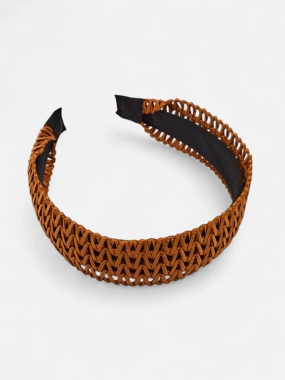 Royalfashion Bandeau ajouré tressé pour femmes