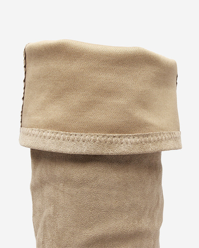 Cuissardes kaki pour femmes Liki - Footwear