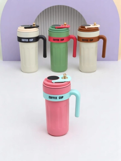 Royalfashion Mug thermique avec bec et capteur de température Tasse à café