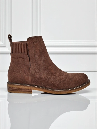 Bottines Chelsea pour femmes en éco-daim Veysi