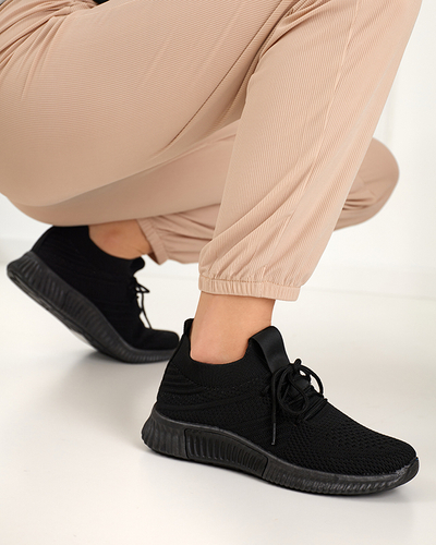 Noir Merisal Women's Trainers - Footwear