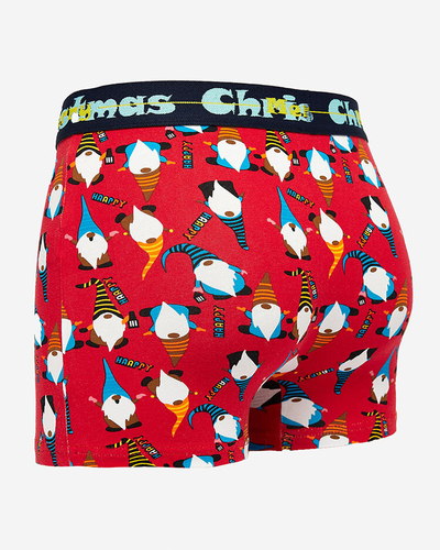 Royalfashion Boxer de Noël rouge pour homme