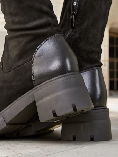 Royalfashion Bottes cuissardes pour femmes Sewio
