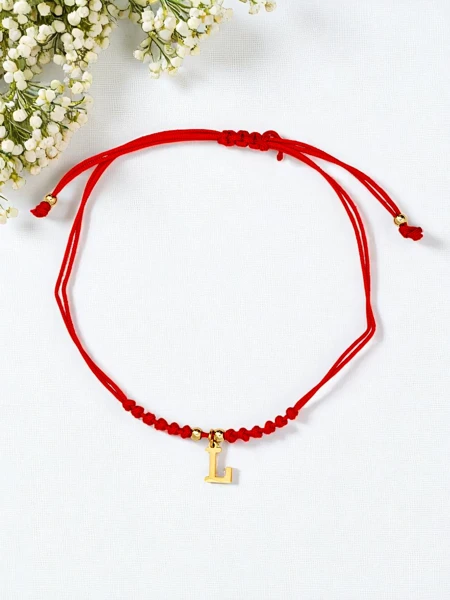 Bracelet pour femme avec la lettre L Luna Spark