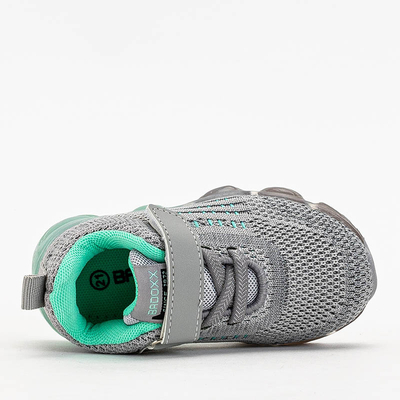 Baskets Astra Grises Synthétiques Sport Été pour Enfants