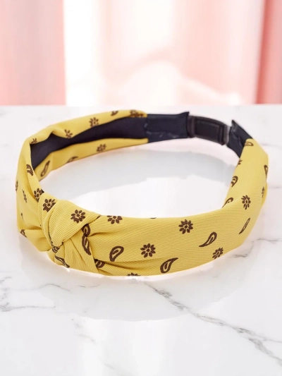 Royalfashion Bandeau tressé à motifs Grafity Boom